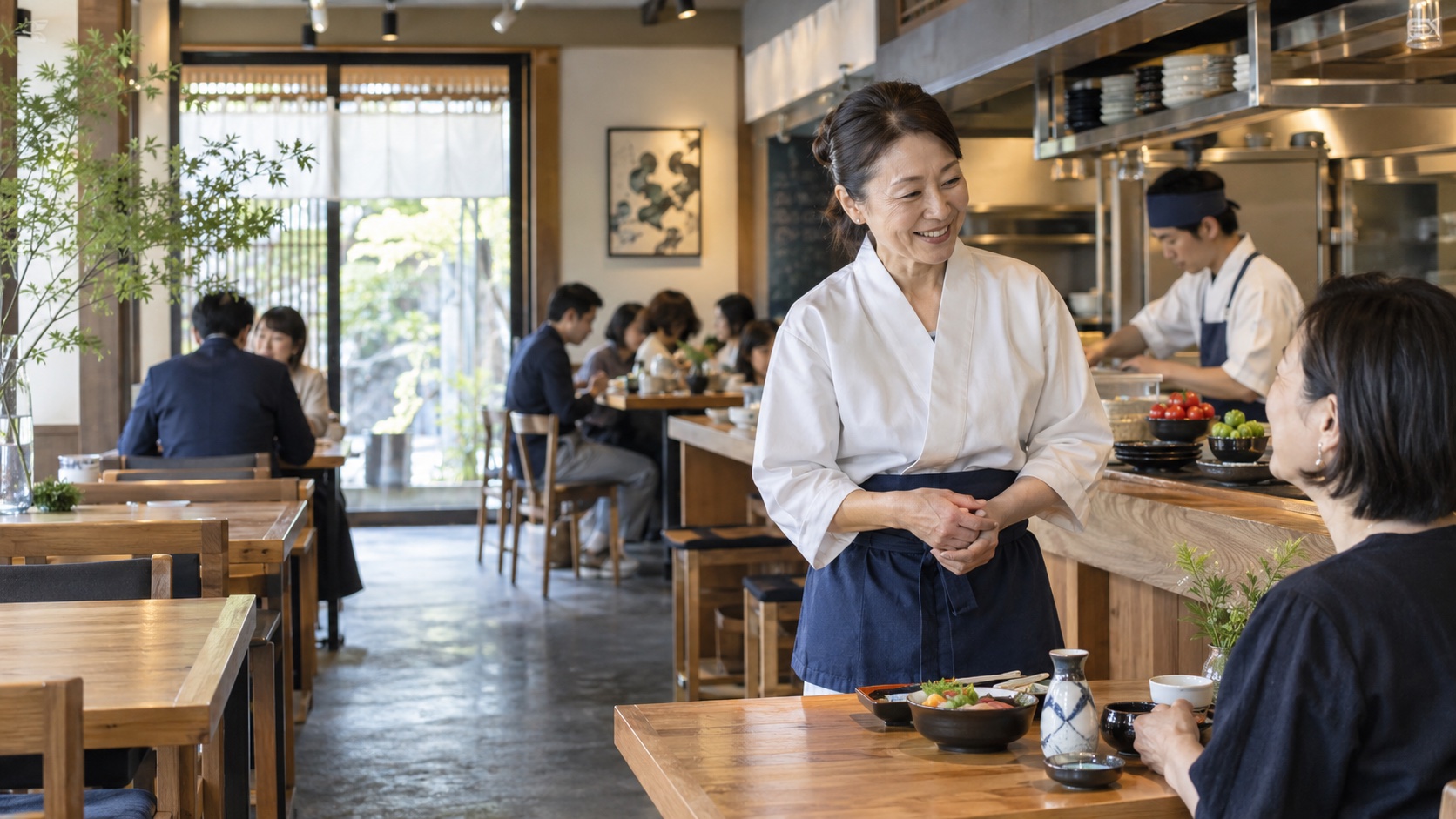 飲食店の活用イメージ